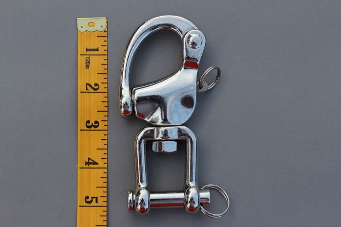 Quick release safety shackle large