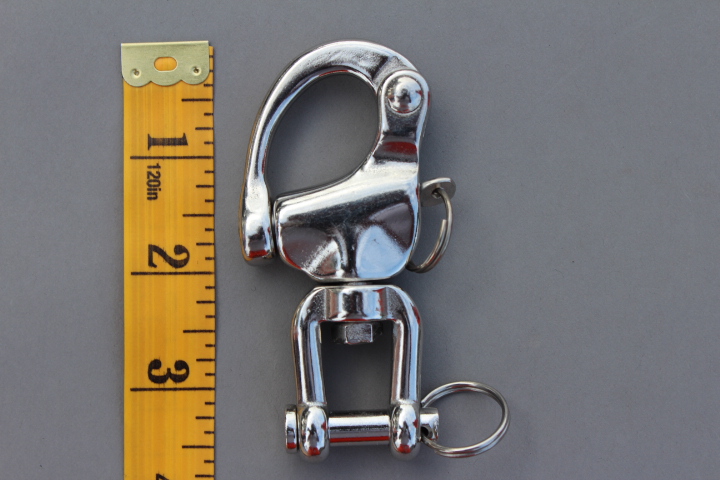 Quick release safety shackle small
